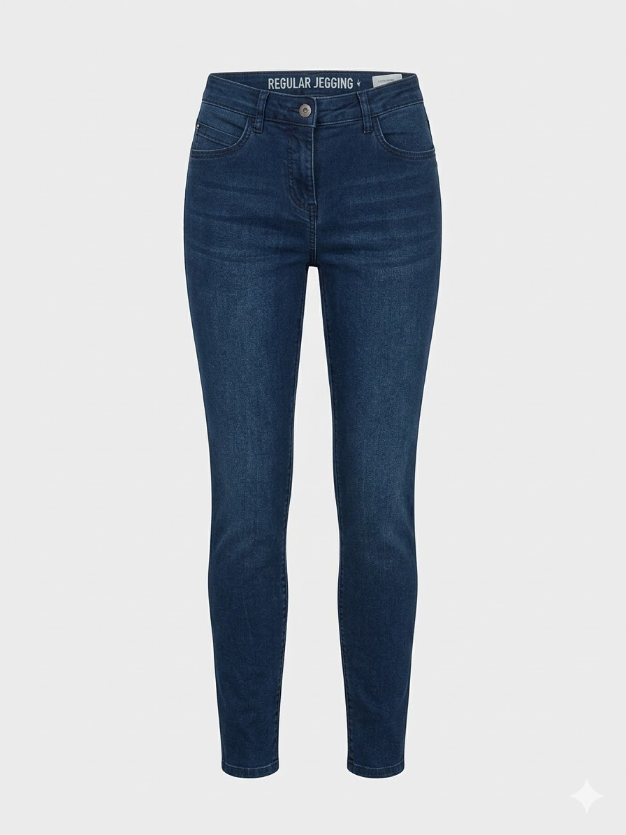 Pantalone Trousers Washed Blue Denim-Patrizia Pepe
