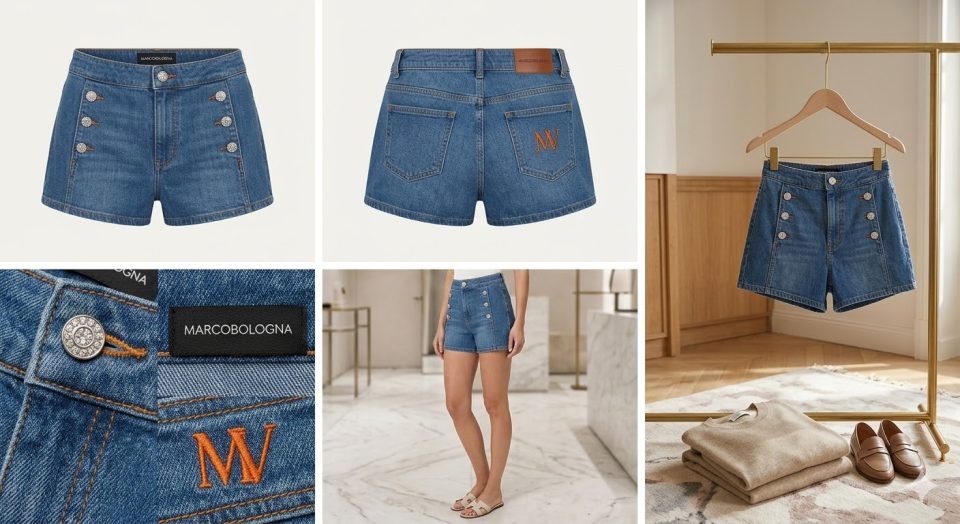 Shorts Denim Marco Bologna